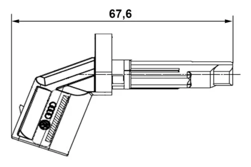 BOSCH Sensor, wheel speed (0265007930)
