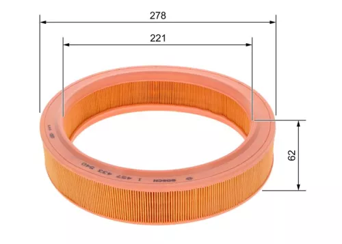 BOSCH Air Filter (1457433540)