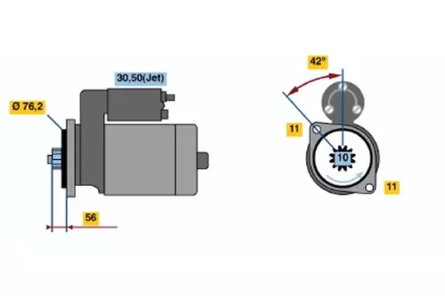 BOSCH Starter (0986016980)