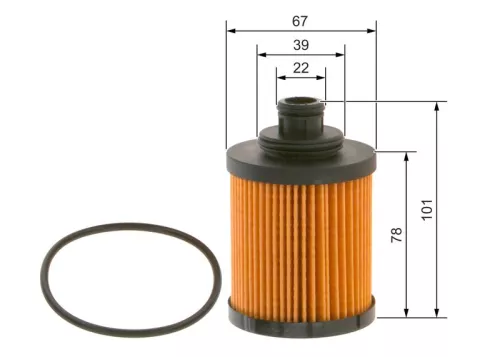 BOSCH Oil Filter (F026407067)