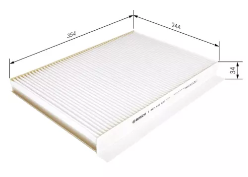 BOSCH Filter, cabin air (1987432037)