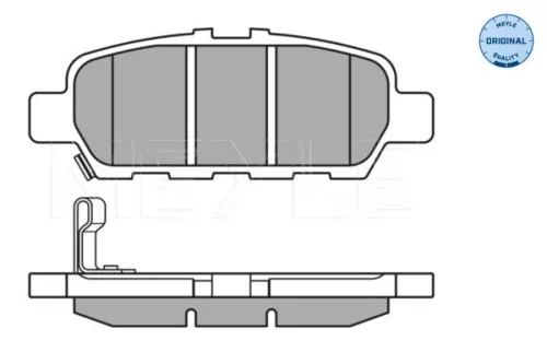MEYLE Brake Pad Set, disc brake (0252487113/W)