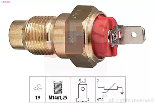EPS Sensor, coolant temperature (1-830-203)