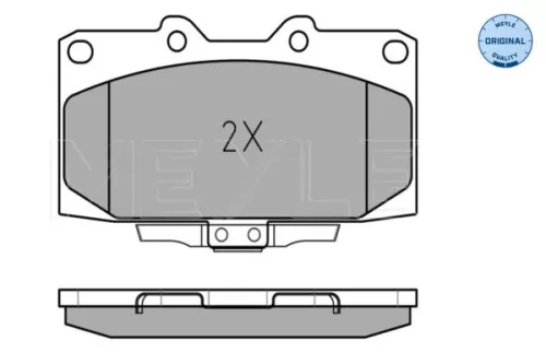 MEYLE Brake Pad Set, disc brake (0252185415/W)