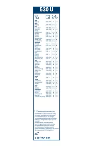 BOSCH Wiper Blade (3397004584)