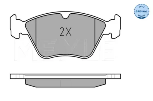 MEYLE Brake Pad Set, disc brake (0252141117)