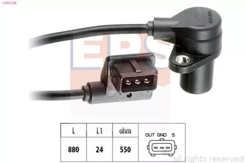 EPS Sensor, crankshaft pulse (1-953-158)