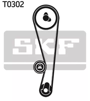 SKF Timing Belt Kit (VKMA95651)