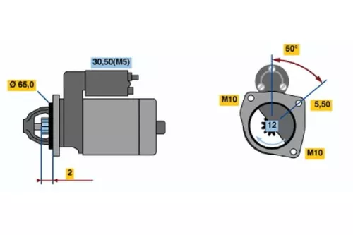 BOSCH Starter (0986021741)
