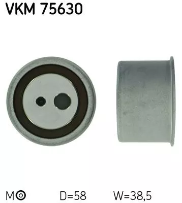 SKF Tensioner Pulley, timing belt (VKM75630)