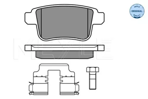MEYLE Brake Pad Set, disc brake (0252469216)