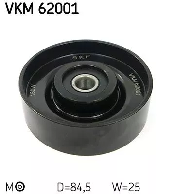 SKF Belt Tensioner, V-ribbed belt (VKM62001)