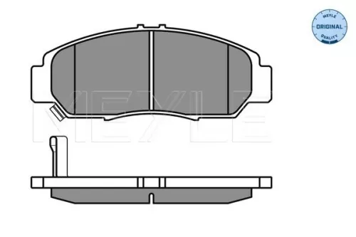 MEYLE Brake Pad Set, disc brake (0252372916/W)