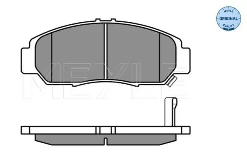 MEYLE Brake Pad Set, disc brake (0252372916/W)
