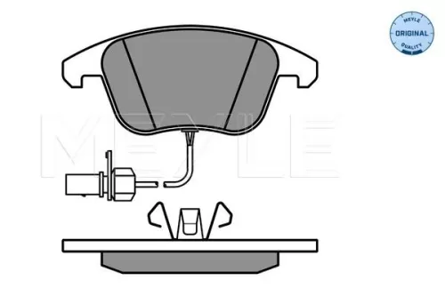 MEYLE Brake Pad Set, disc brake (0252470520/W)