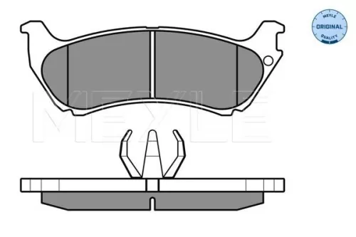MEYLE Brake Pad Set, disc brake (0252319017/W)