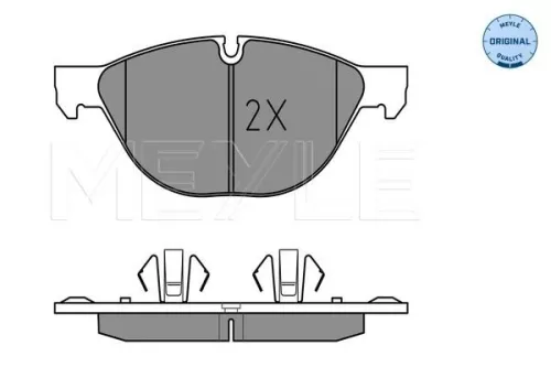 MEYLE Brake Pad Set, disc brake (0252417219)