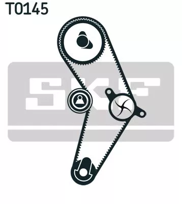 SKF Water Pump & Timing Belt Kit (VKMC06009)