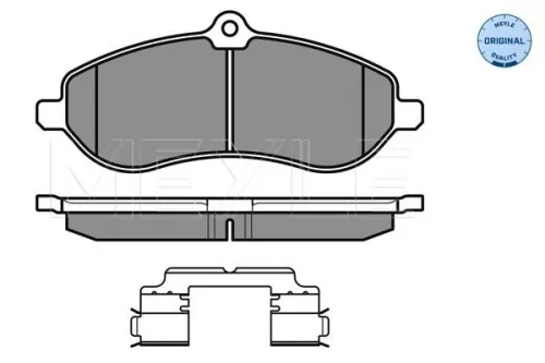 MEYLE Brake Pad Set, disc brake (0252459518/W)