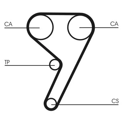 CONTINENTAL CTAM Water Pump & Timing Belt Kit (CT881WP1)