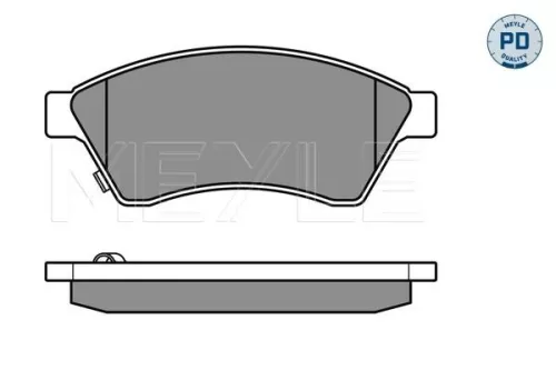 MEYLE Brake Pad Set, disc brake (0252503118/PD)