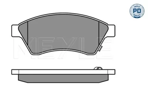 MEYLE Brake Pad Set, disc brake (0252503118/PD)