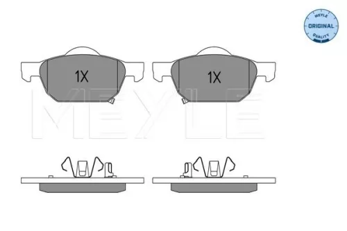 MEYLE Brake Pad Set, disc brake (0252479617/W)