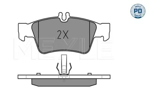 MEYLE Brake Pad Set, disc brake (0252333416/PD)