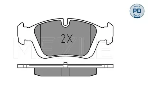MEYLE Brake Pad Set, disc brake (0252328717/PD)