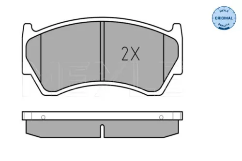 MEYLE Brake Pad Set, disc brake (0252300415/W)