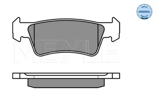 MEYLE Brake Pad Set, disc brake (0252436719/W)