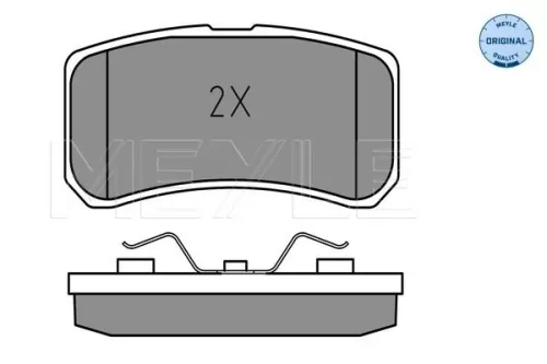 MEYLE Brake Pad Set, disc brake (0252358216)