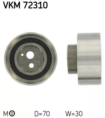 SKF Tensioner Pulley, timing belt (VKM72310)