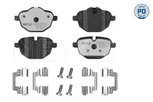 MEYLE Brake Pad Set, disc brake (0252456118/PD)