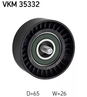 Deflection/Guide Pulley, V-ribbed belt