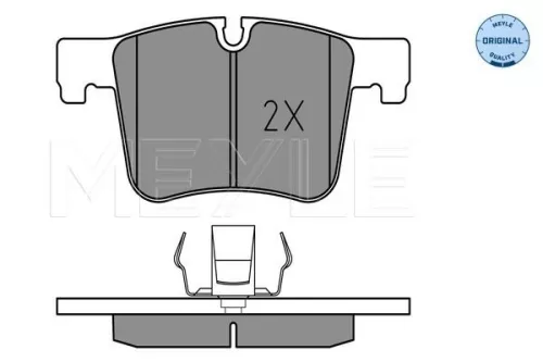 MEYLE Brake Pad Set, disc brake (0252519919)