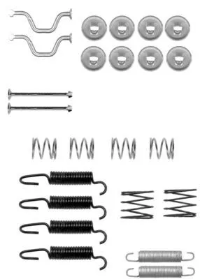TEXTAR Accessory Kit, parking brake shoes (97034700)