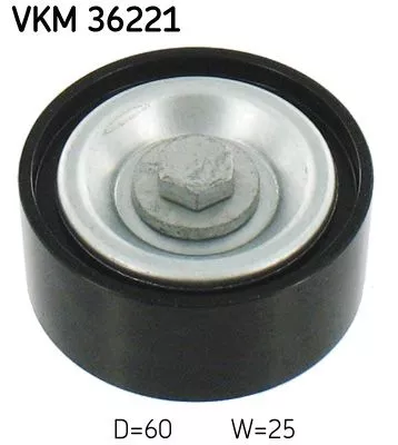 Deflection/Guide Pulley, V-ribbed belt