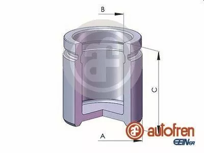 AUTOFREN SEINSA Piston, brake caliper (D02520)