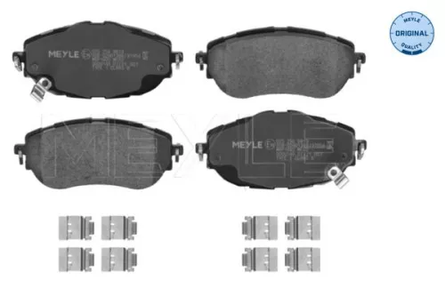 MEYLE Brake Pad Set, disc brake (0252569819)