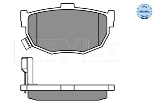MEYLE Brake Pad Set, disc brake (0252155314/W)