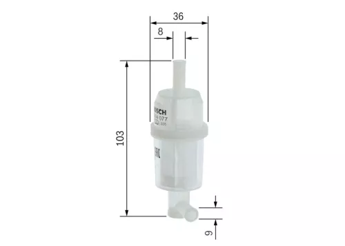 BOSCH Fuel Filter (0450904077)