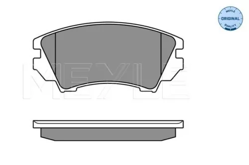 MEYLE Brake Pad Set, disc brake (0252441219/W)