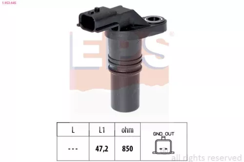 EPS Sensor, crankshaft pulse (1-953-645)