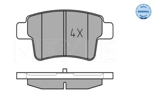 MEYLE Brake Pad Set, disc brake (0252454016)