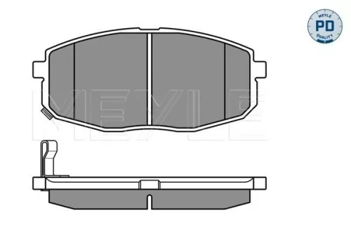 MEYLE Brake Pad Set, disc brake (0252396617/PD)