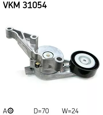 Belt Tensioner, V-ribbed belt