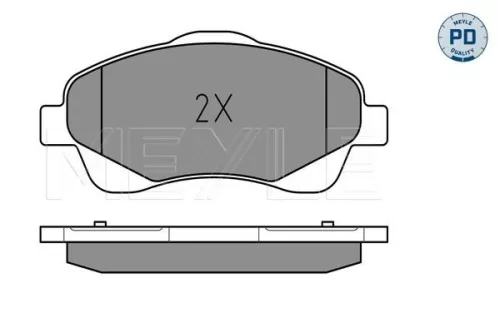 MEYLE Brake Pad Set, disc brake (0252376819/PD)