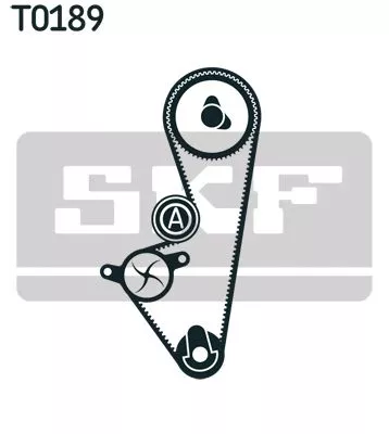SKF Water Pump & Timing Belt Kit (VKMC03254)