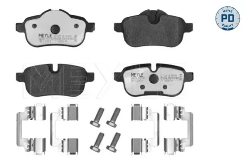 MEYLE Brake Pad Set, disc brake (0252455918/PD)